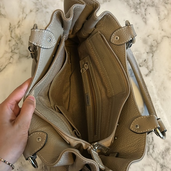 Adamis, Leather Bag, Taupe - Picture 5 of 5